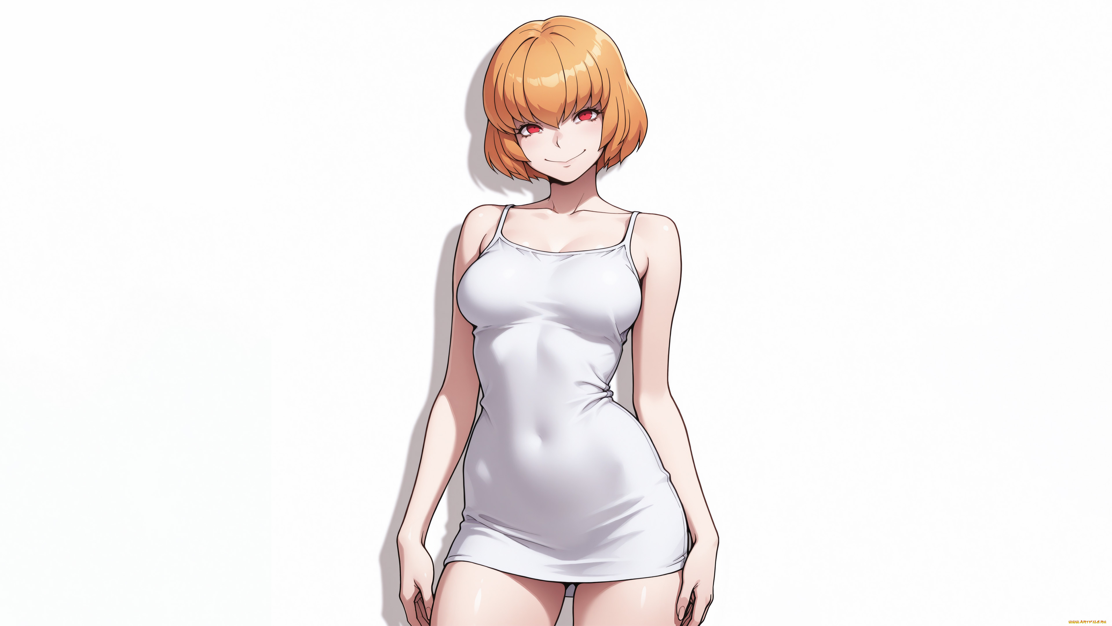 рисованное, люди, красивая, девушка