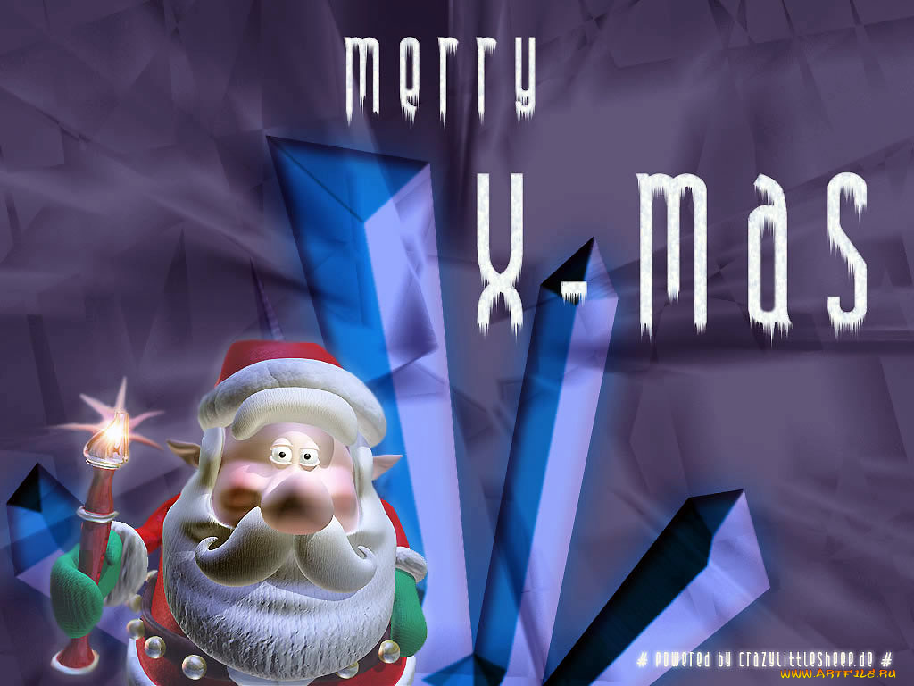 праздничные, 3д, графика, новый, год