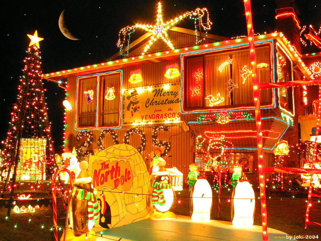 праздничные, новогодние, пейзажи