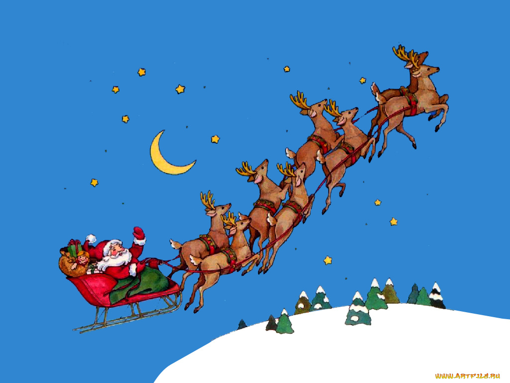 праздничные, рисованные