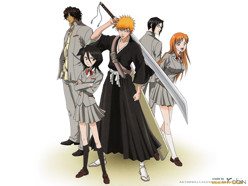 аниме, bleach