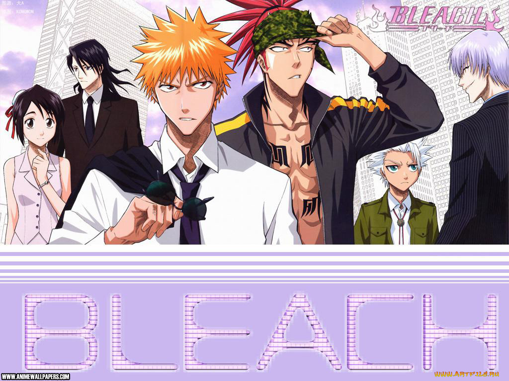 аниме, bleach
