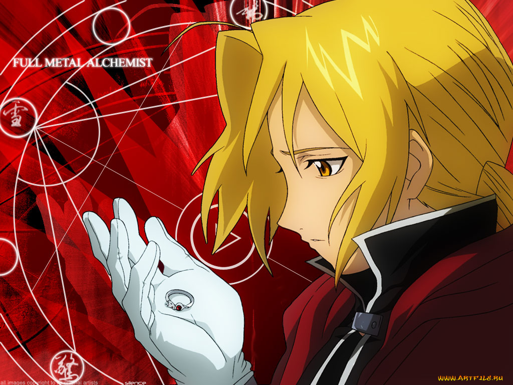 аниме, fullmetal, alchemist