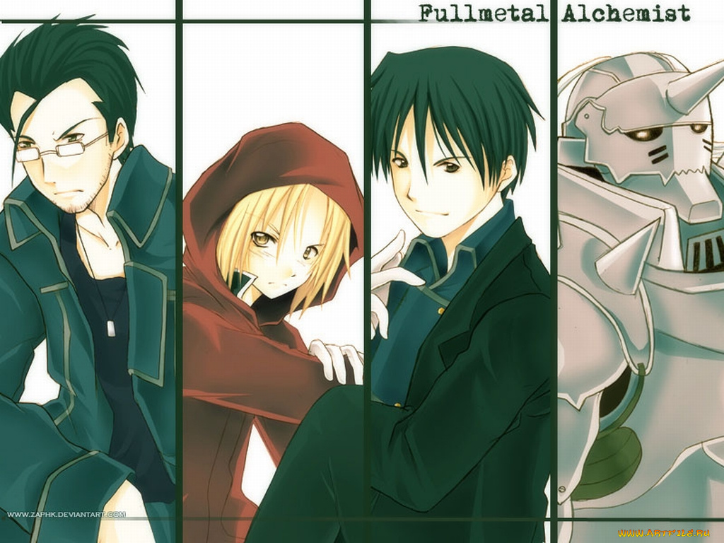 аниме, fullmetal, alchemist