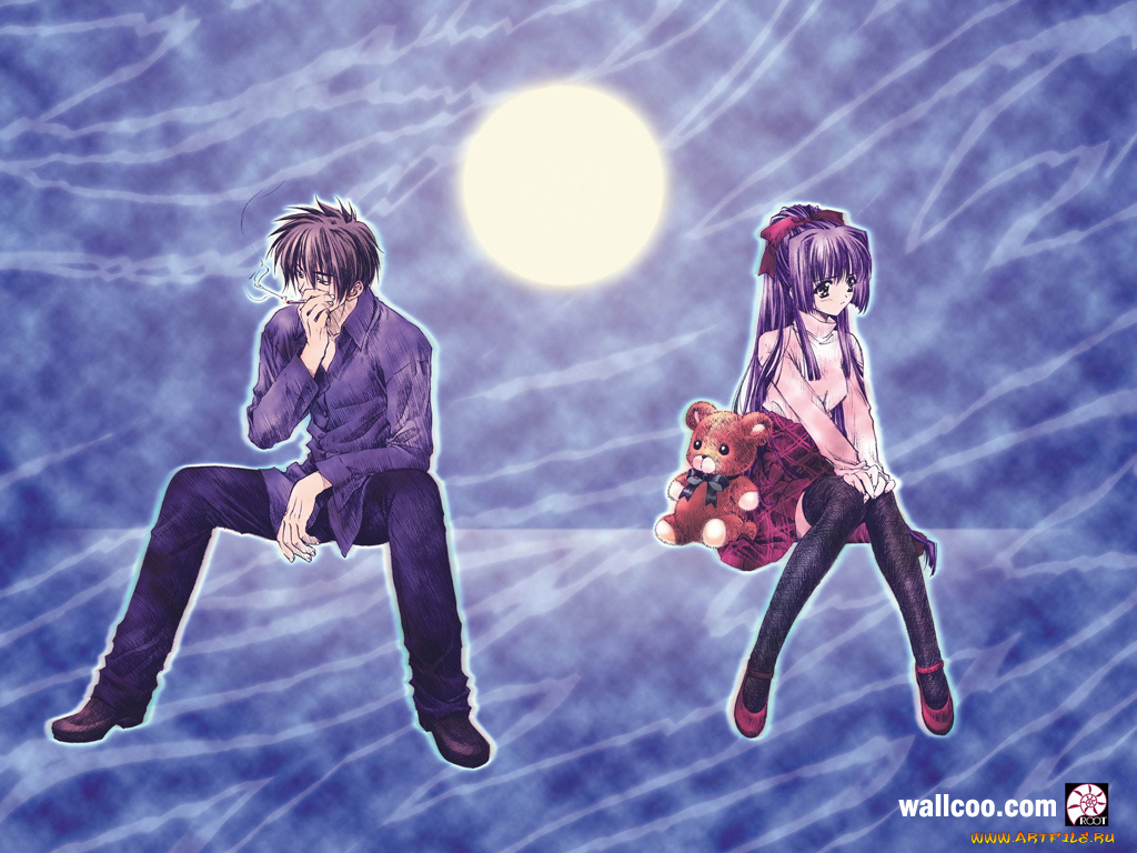 аниме, moonlight, lady