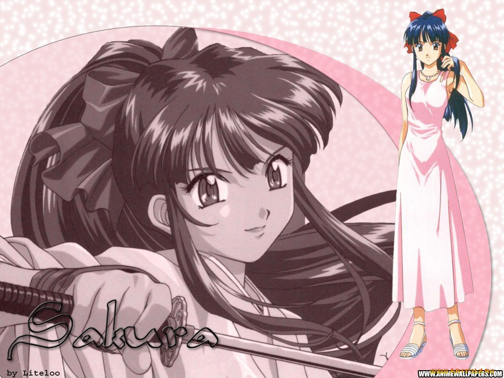 аниме, sakura, wars