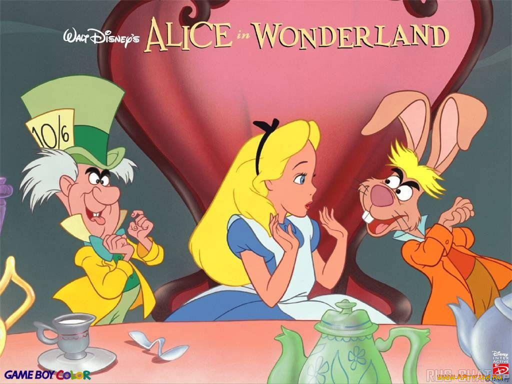мультфильмы, alice, in, wonderland