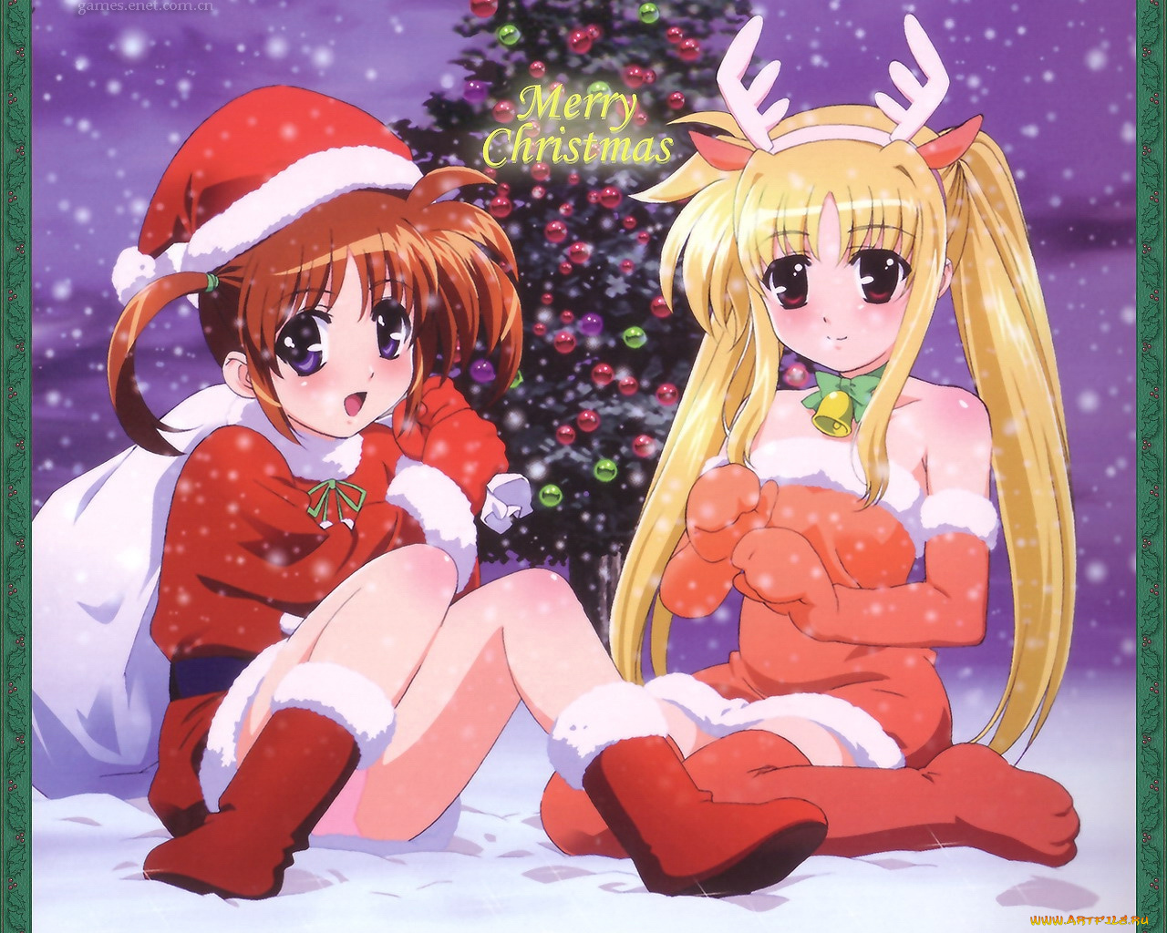 аниме, mahou, shoujo, lyrical, nanoha