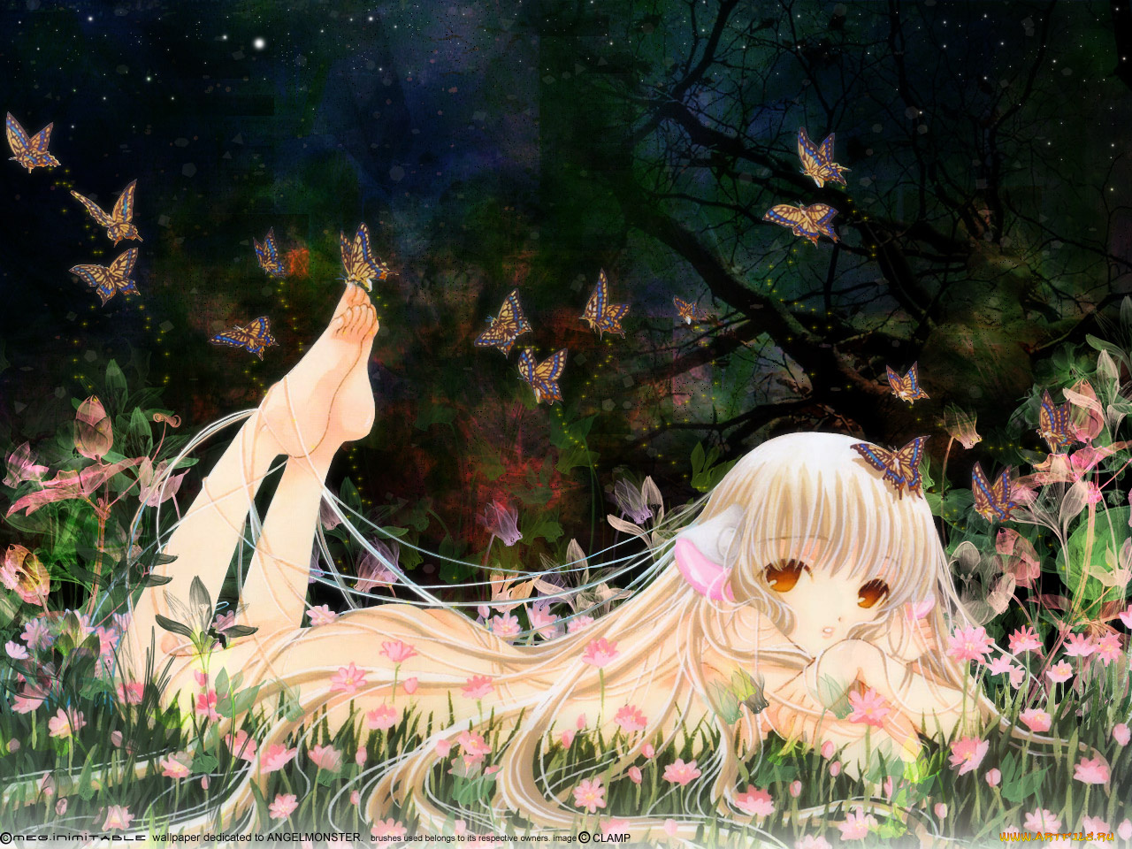 аниме, chobits