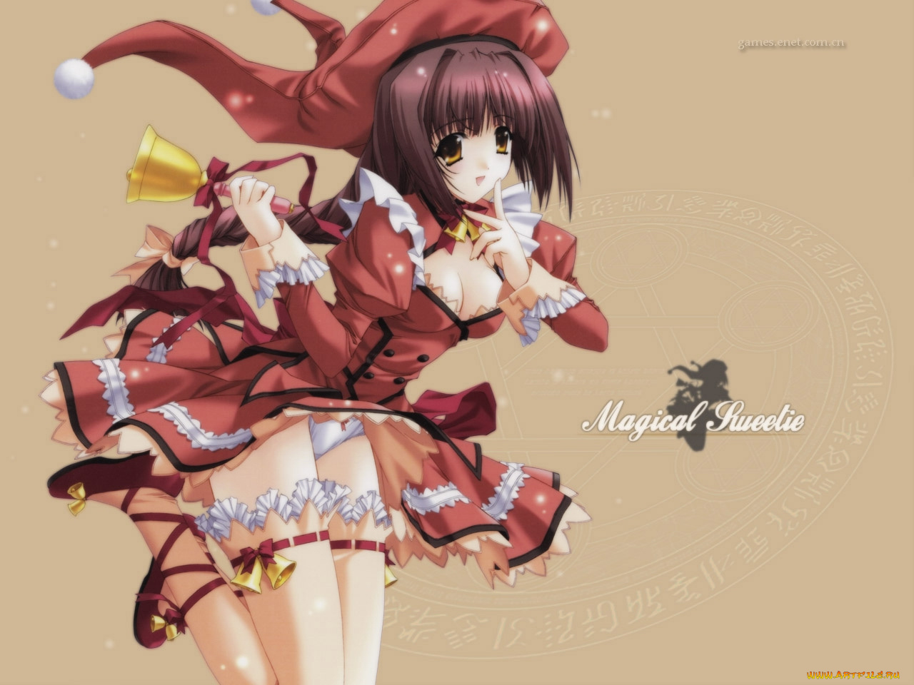 аниме, merry, chrismas, winter