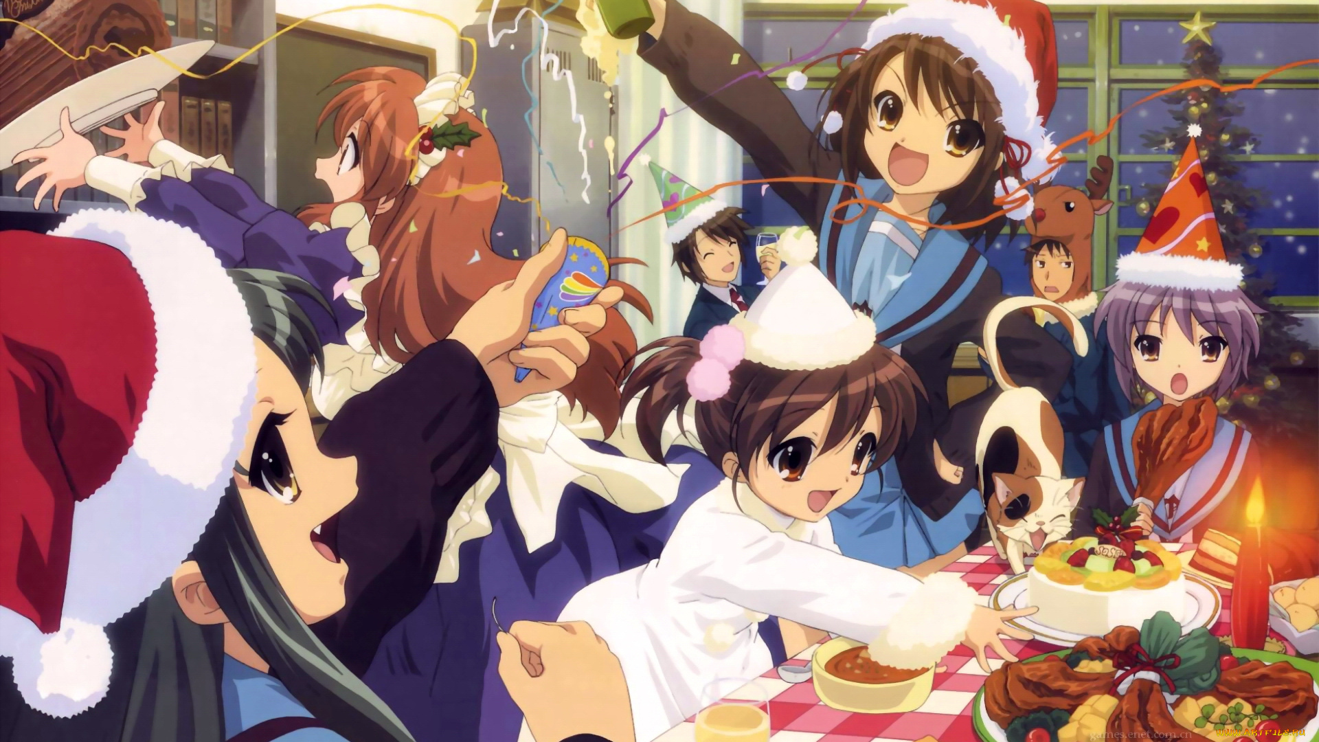 аниме, the, melancholy, of, haruhi, suzumiya