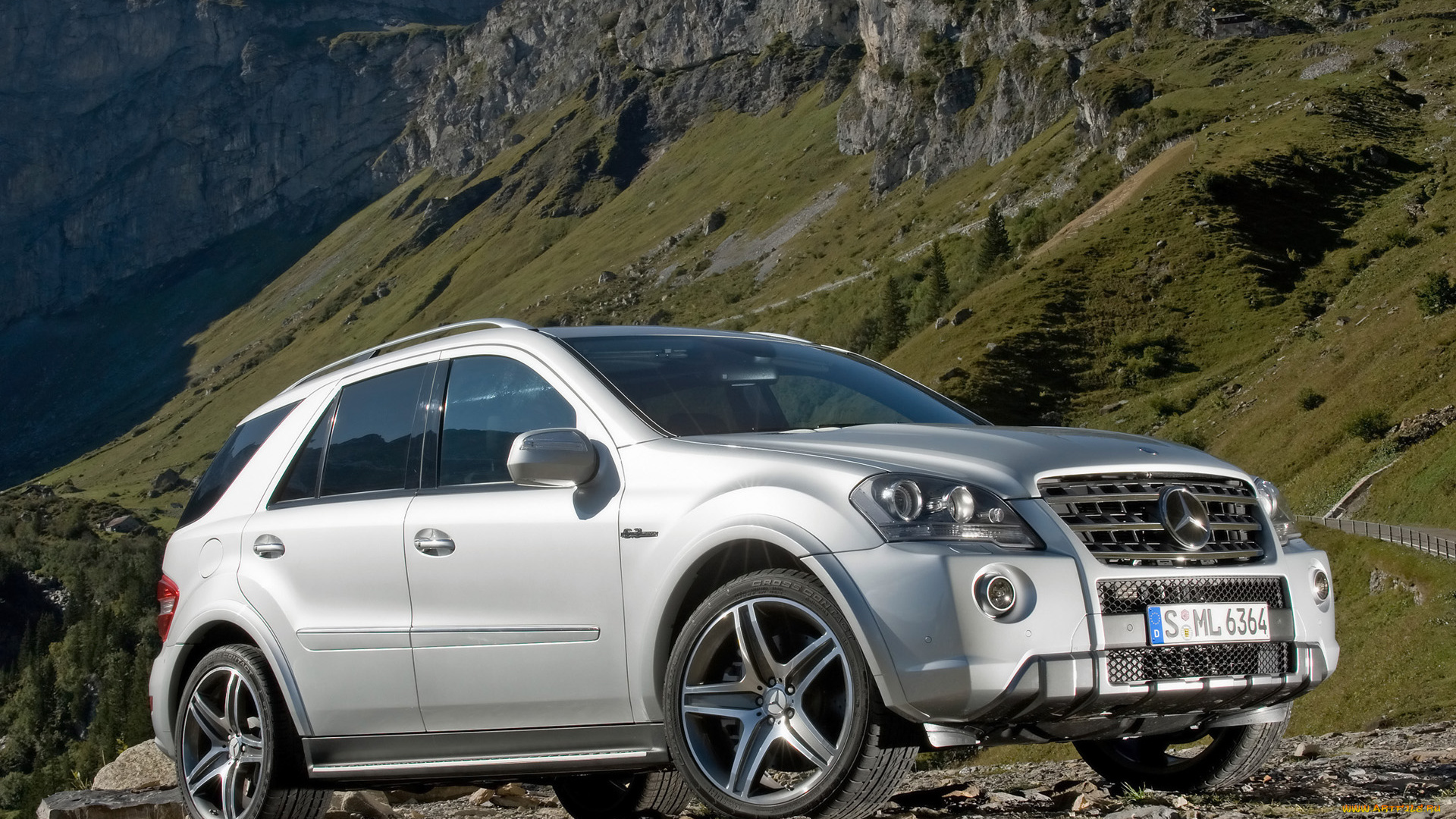 2009, mercedes, benz, ml, 63, amg, 10th, anniversary, автомобили