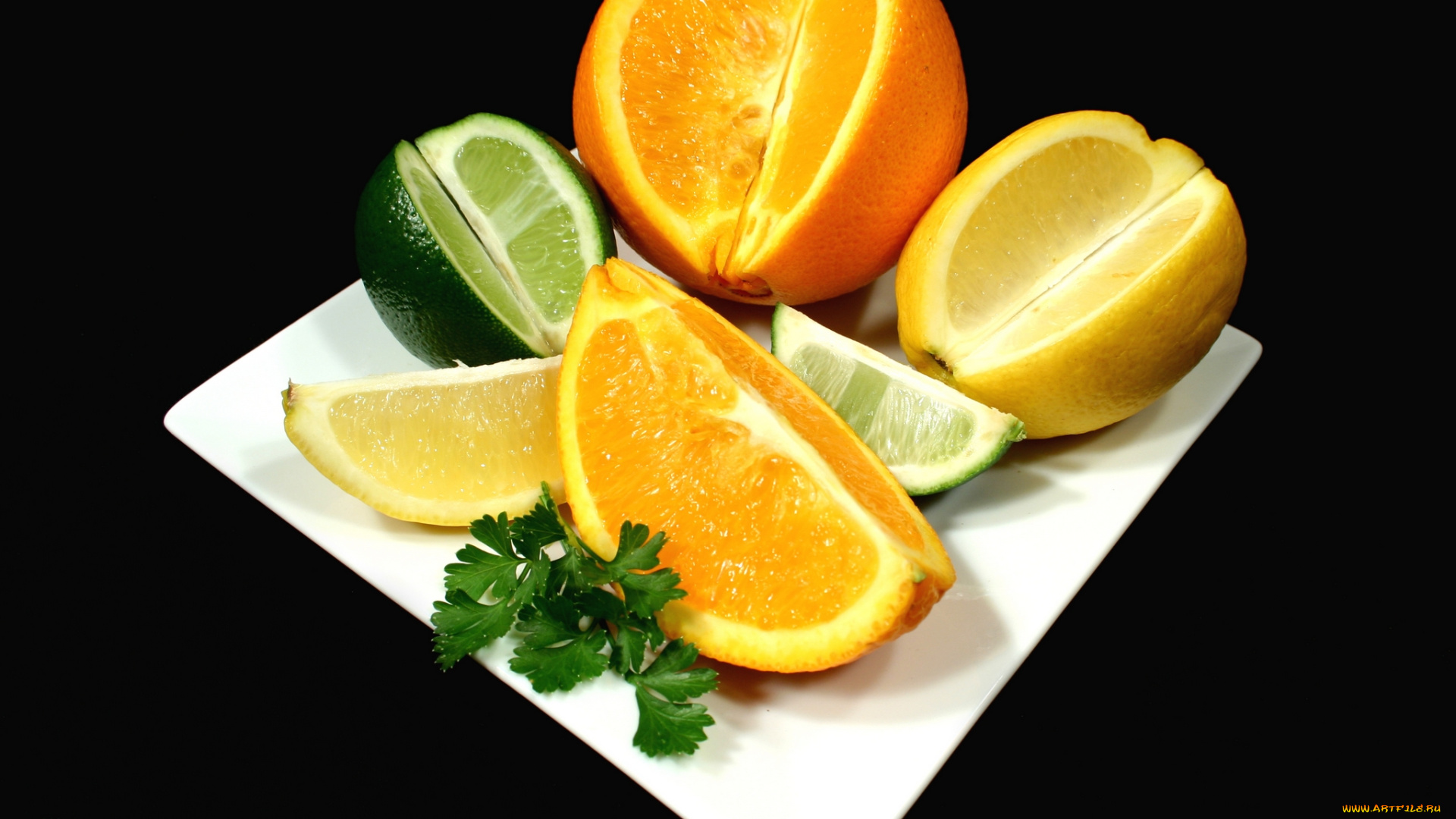 еда, цитрусы