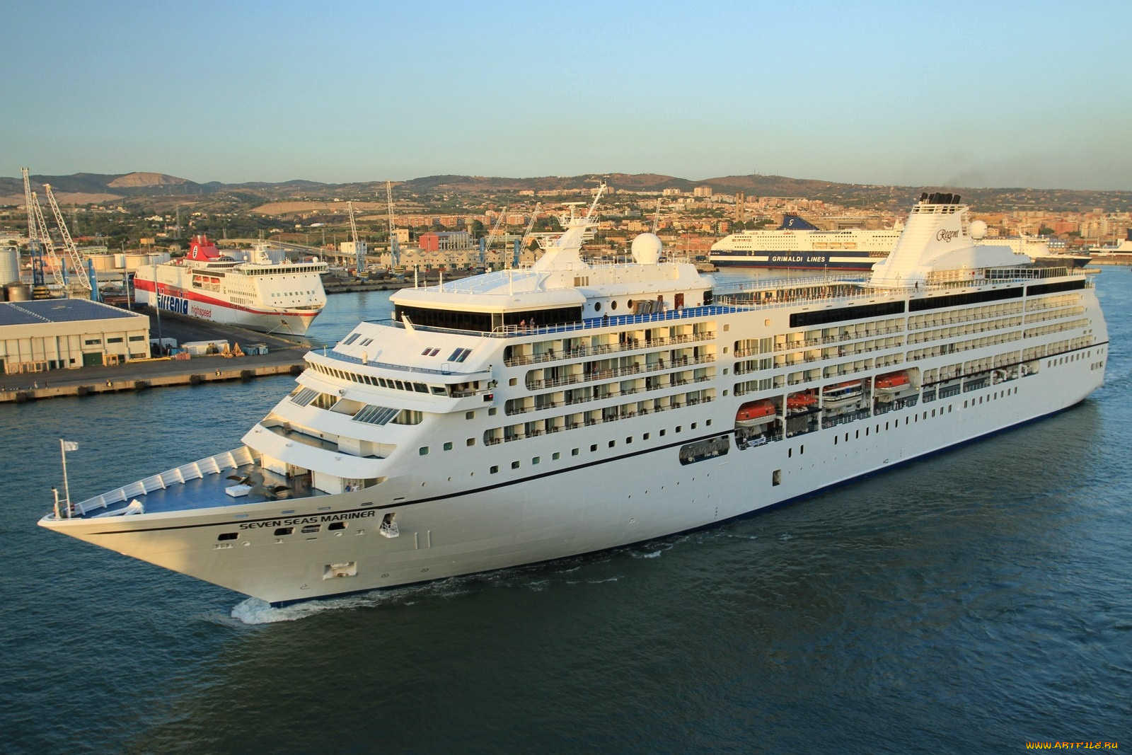 корабли, лайнеры, круиз