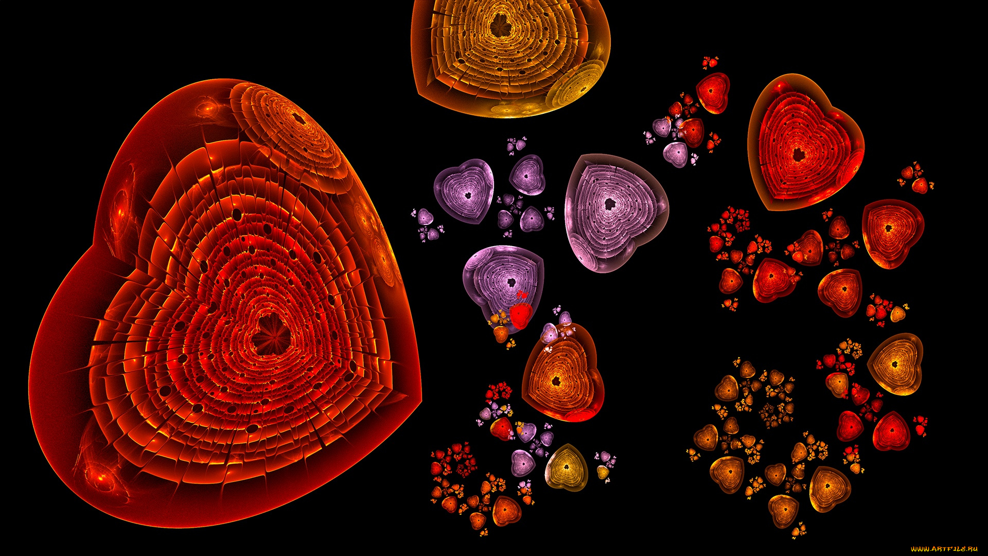 3д, графика, abstract, абстракции, фон, цвет, узор