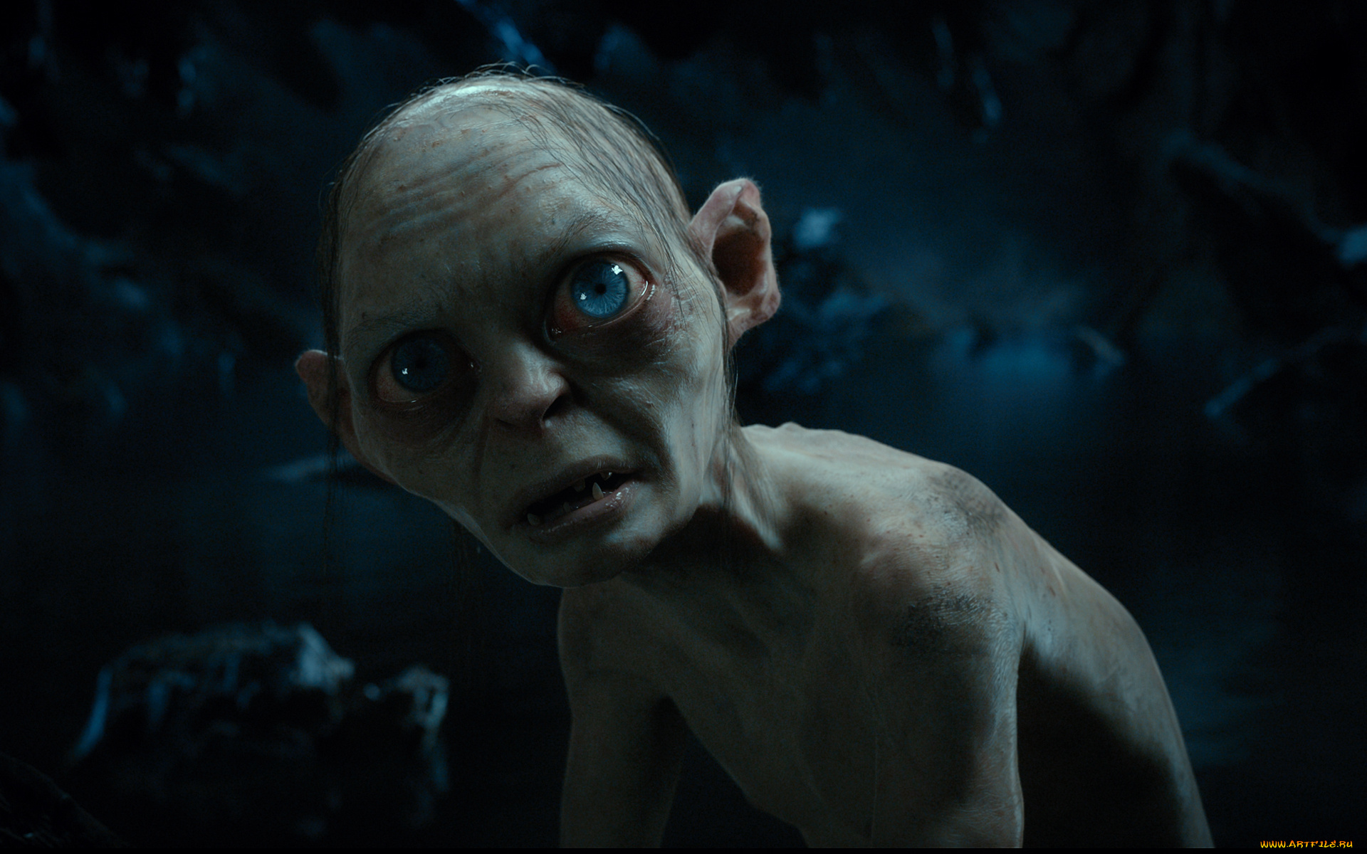 кино, фильмы, the, hobbit, an, unexpected, journey, gollum