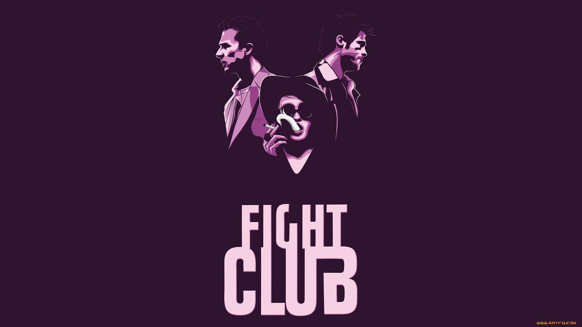 кино, фильмы, fight, club, фильм, рисунок, арт, fight, club
