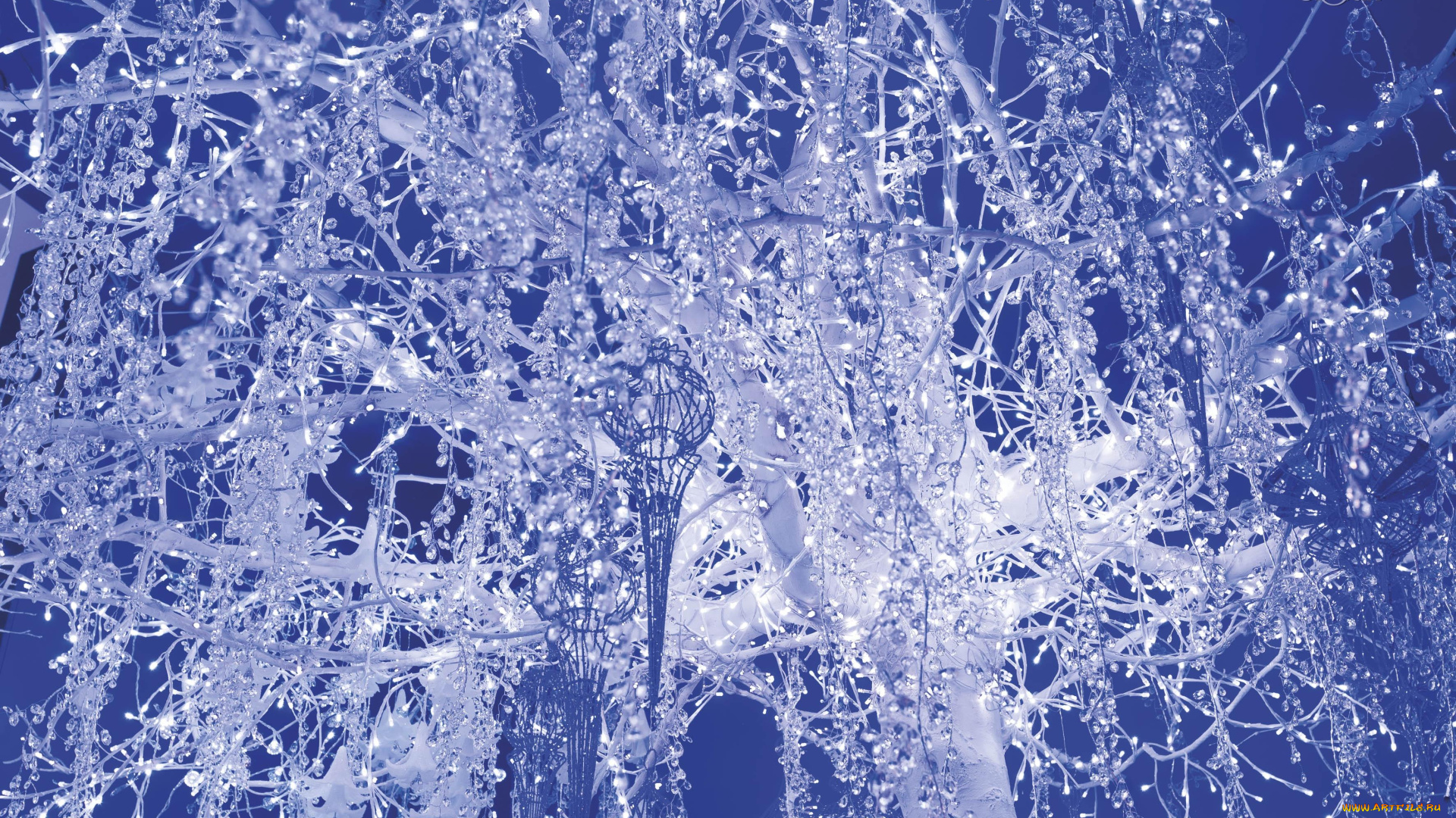 праздничные, мишура, , гирлянды, , цветы, гирлянды, иллюминация, дерево, свет