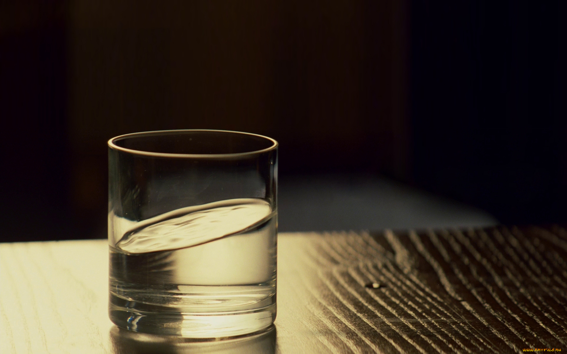 кино, фильмы, inception, начало, стакан, стол, вода