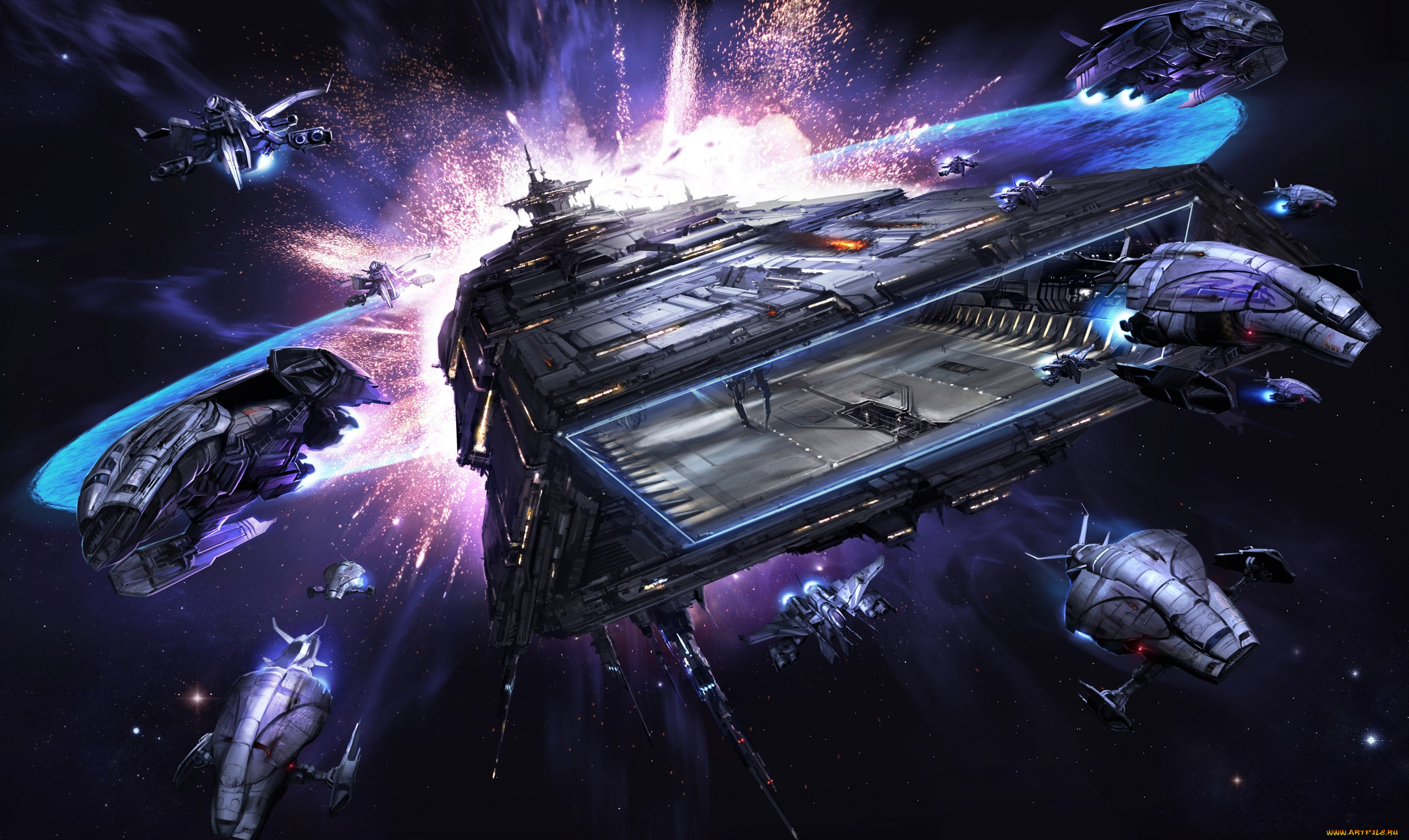 x, rebirth, видео, игры, -, x, rebirth, звездолёты, космическая, станция