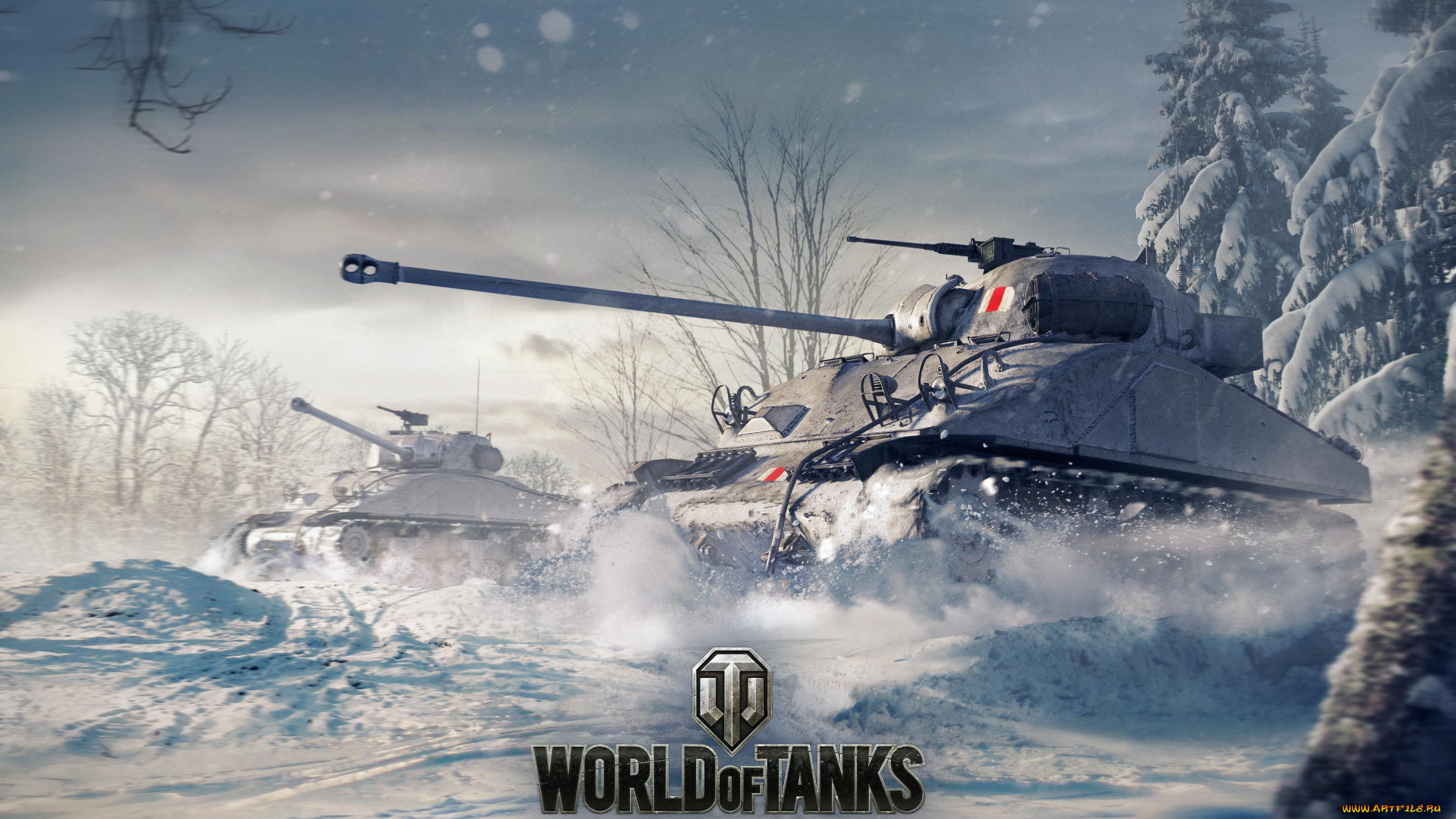 видео, игры, мир, танков, , world, of, tanks, танки, снег