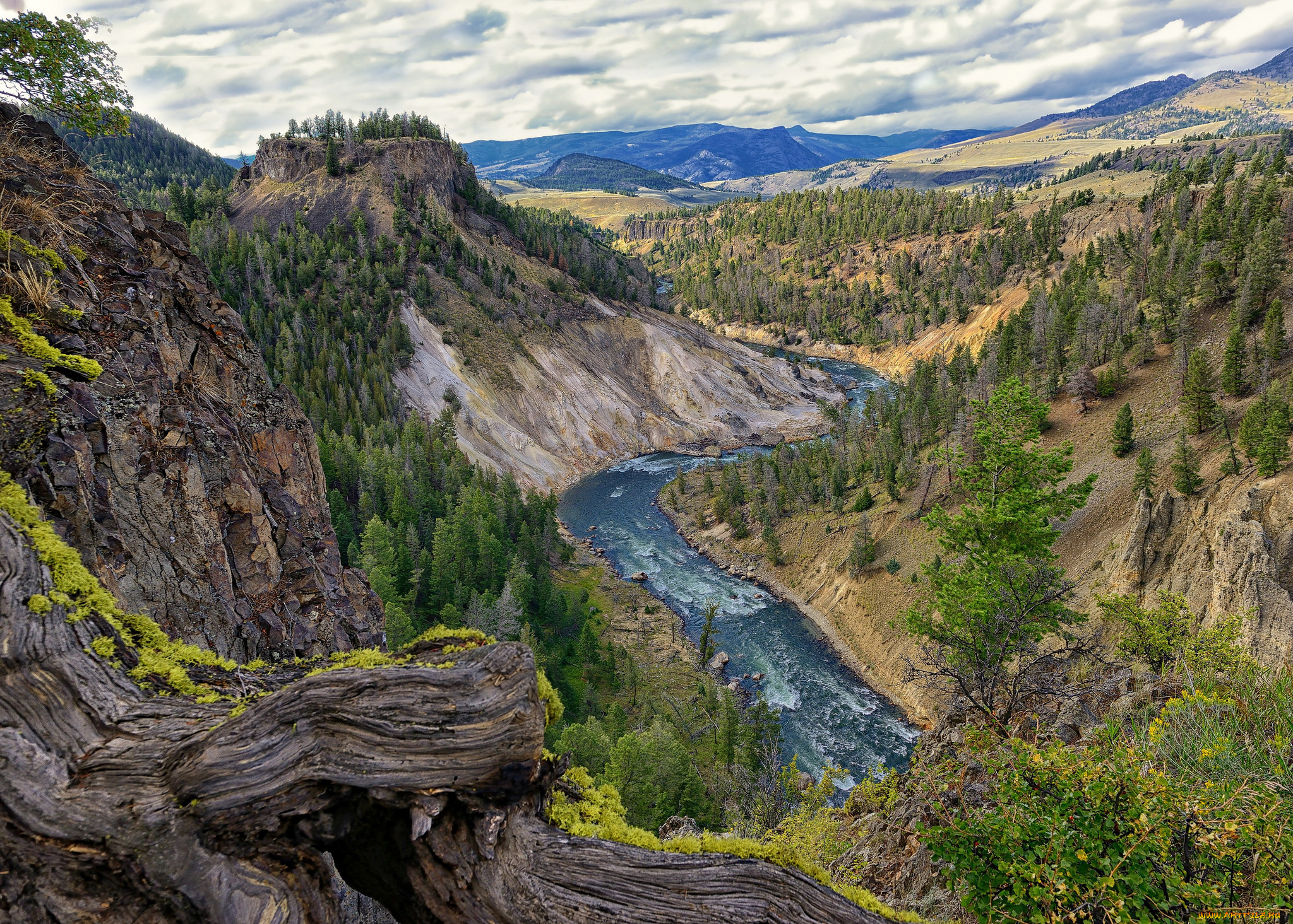 природа, реки, озера, река, лес, горы