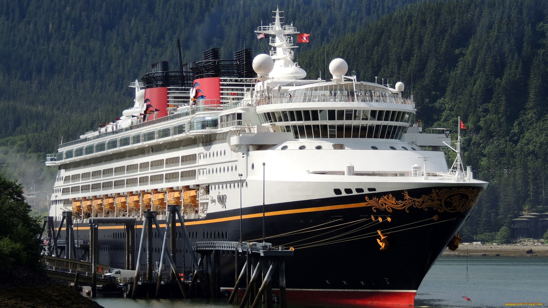 disney, wonder, корабли, лайнеры, лайнер, круизный