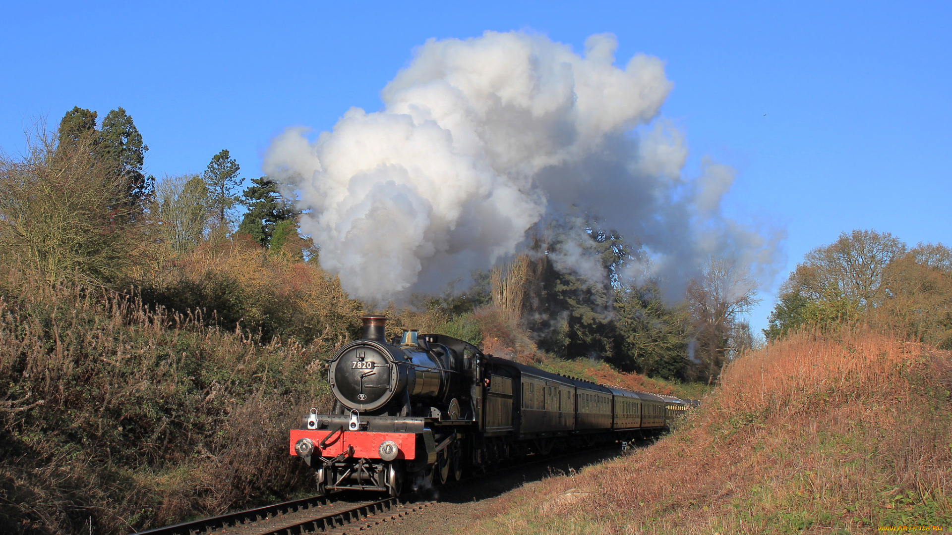 техника, паровозы, паровоз, рельсы, дорога, железная