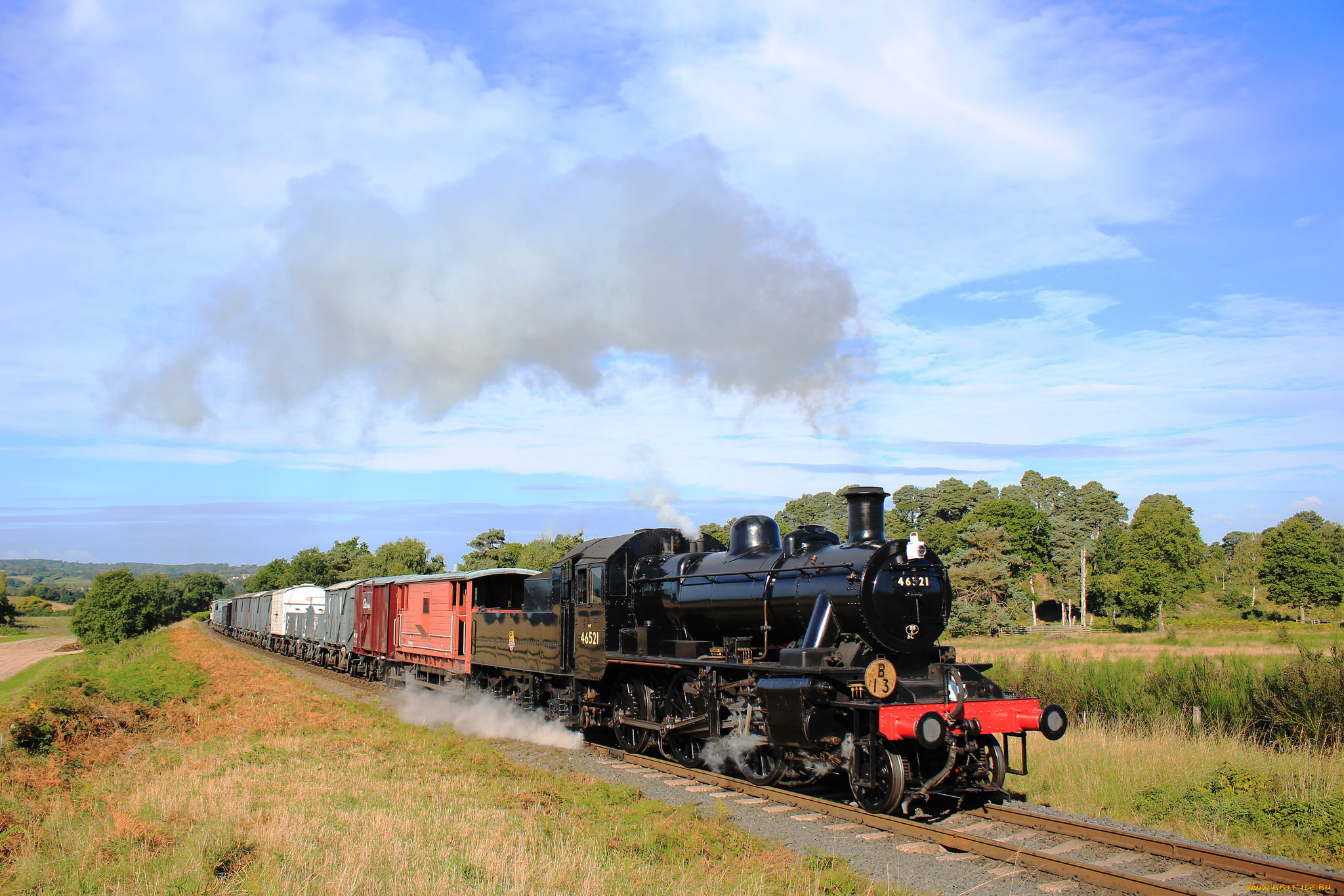 техника, паровозы, рельсы, паровоз, дорога, железная