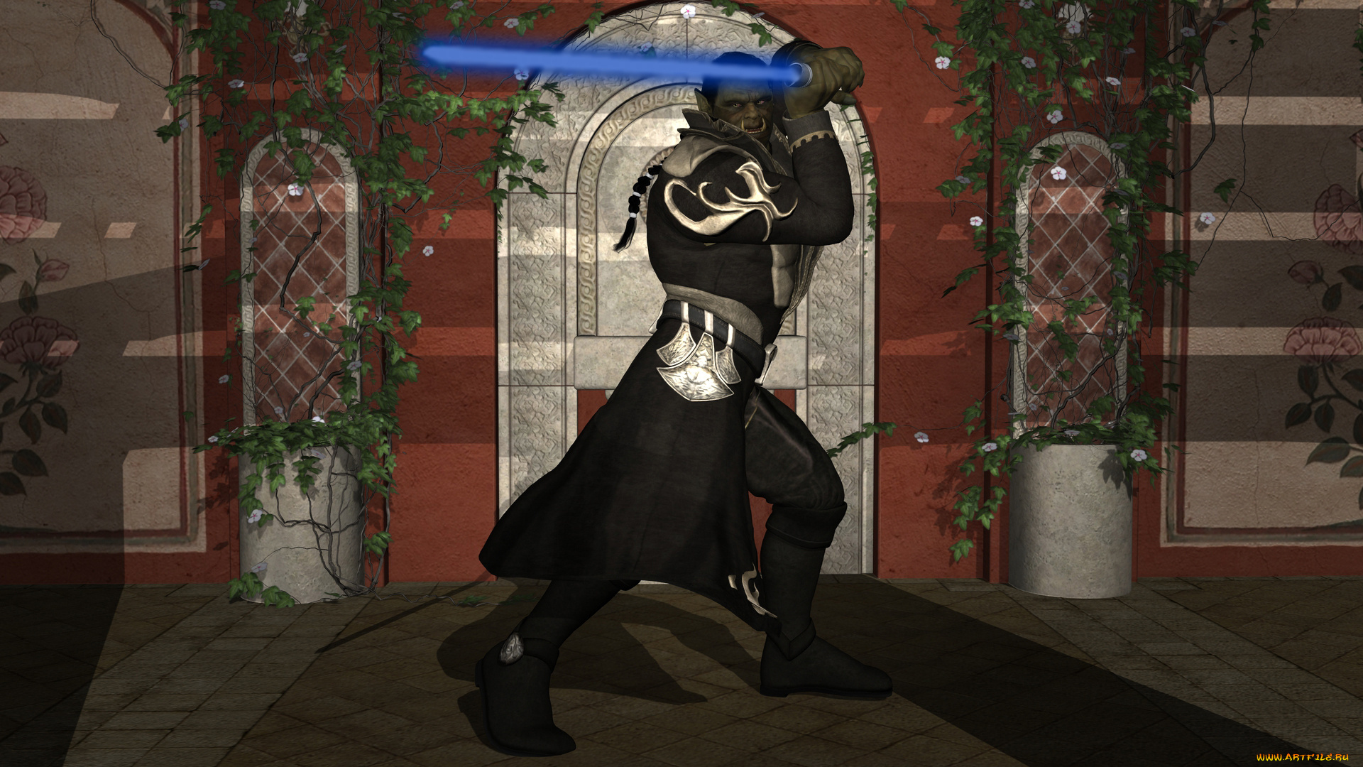 3д, графика, эльфы, , elves, фон, оружие, взгляд, эльф