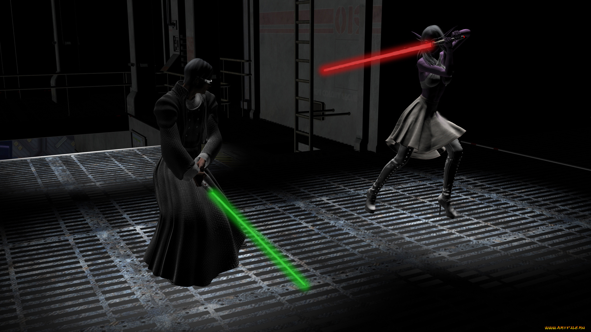 3д, графика, эльфы, , elves, фон, взгляд, эльфийка