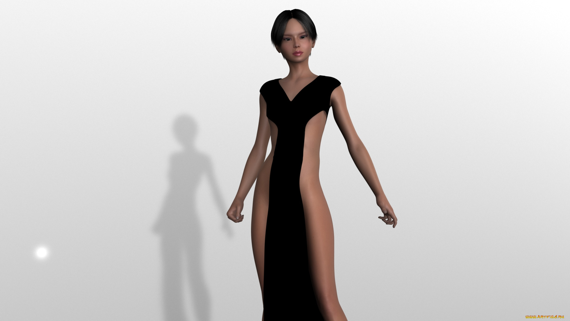 3д, графика, люди, , people, взгляд, фон, девушка