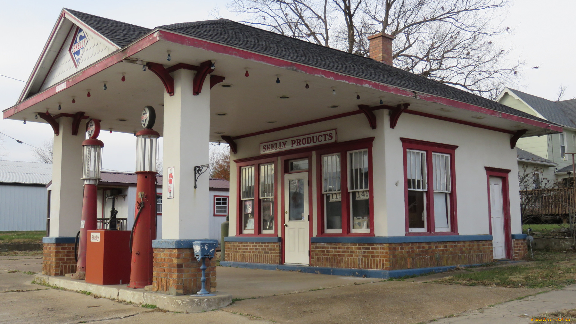 города, -, здания, , дома, заправка