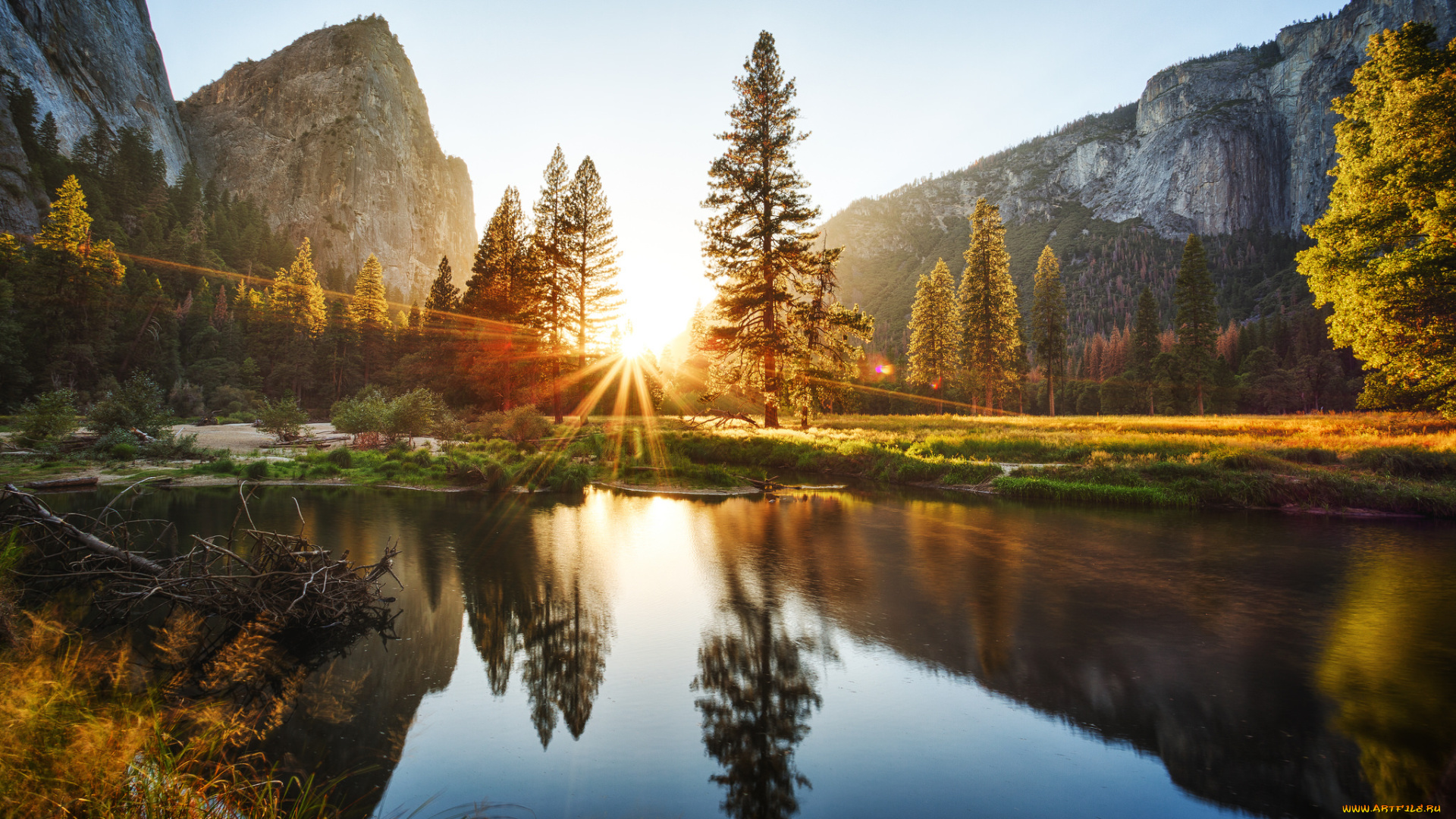 природа, восходы, закаты, рассвет