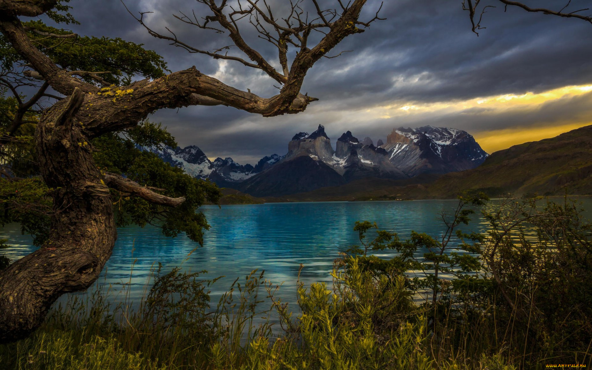 природа, реки, озера, озеро, горы