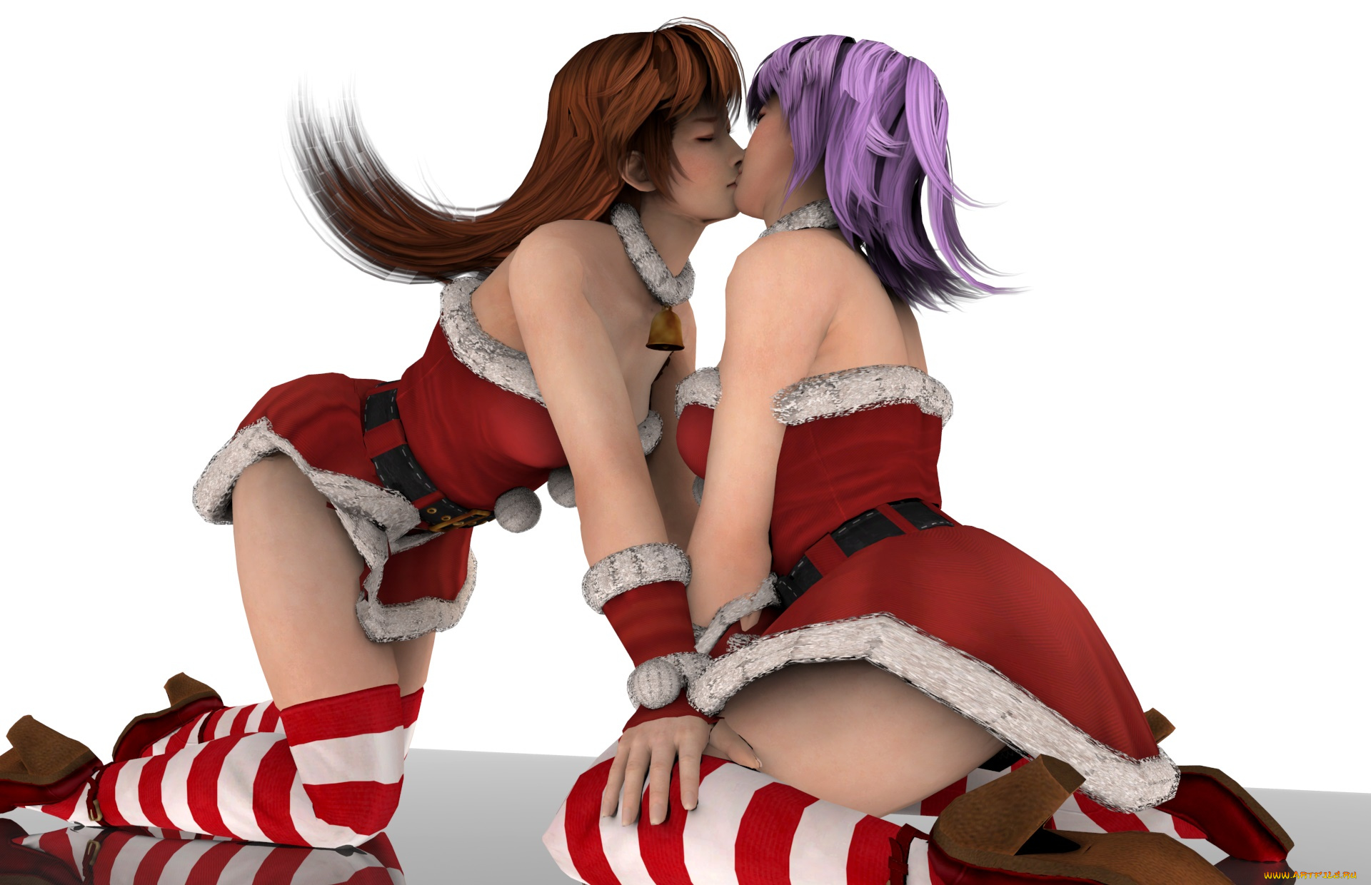 3д, графика, праздники, , holidays, фон, взгляд, девушки