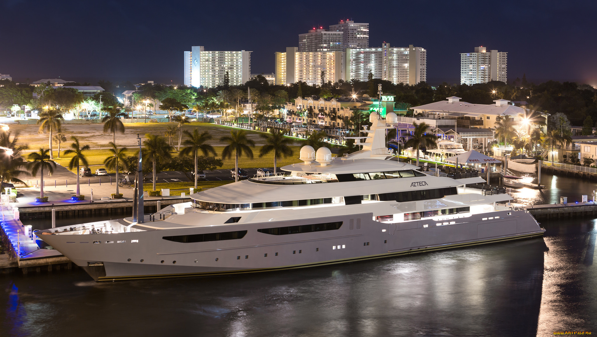azteca, yacht, -, fort, lauderdale, , florida, корабли, Яхты, суперяхта