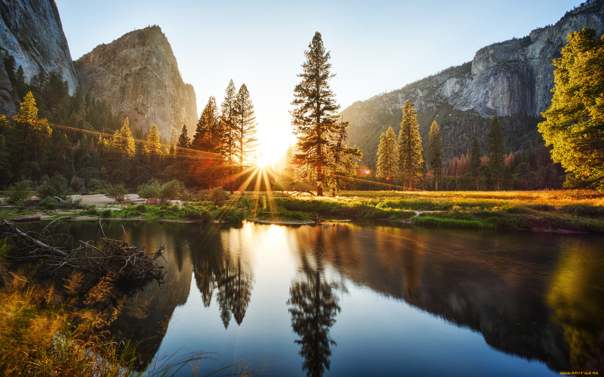 природа, восходы, закаты, рассвет