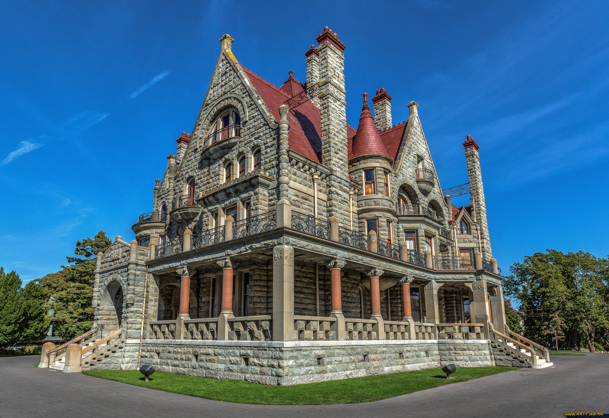 города, -, здания, , дома, особняк