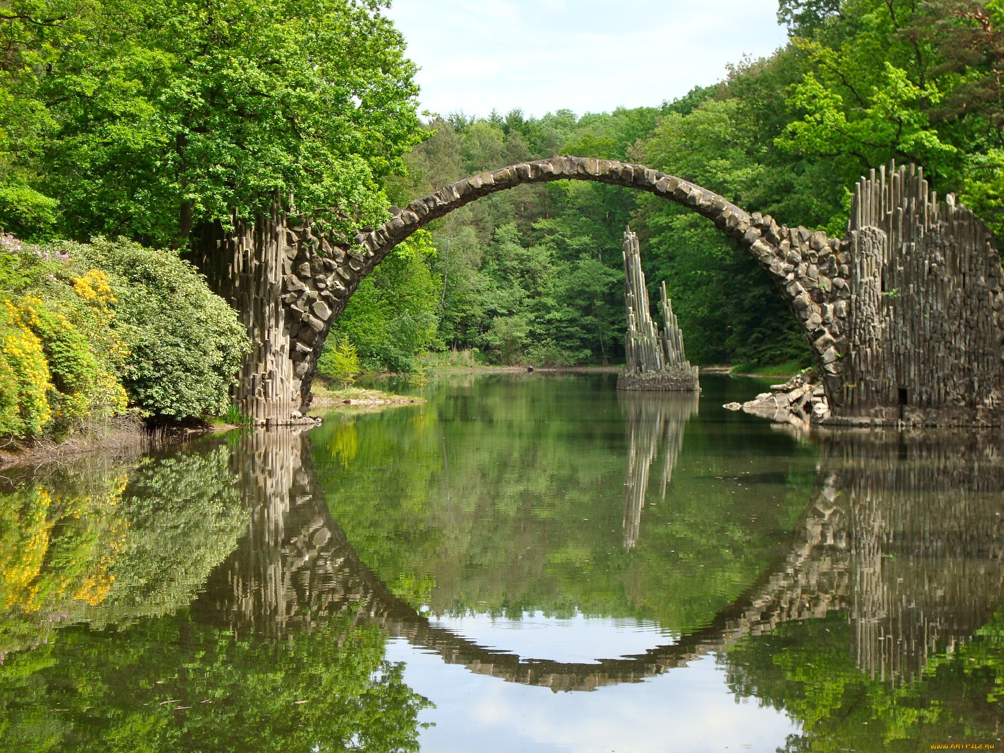 природа, реки, озера, лес, река