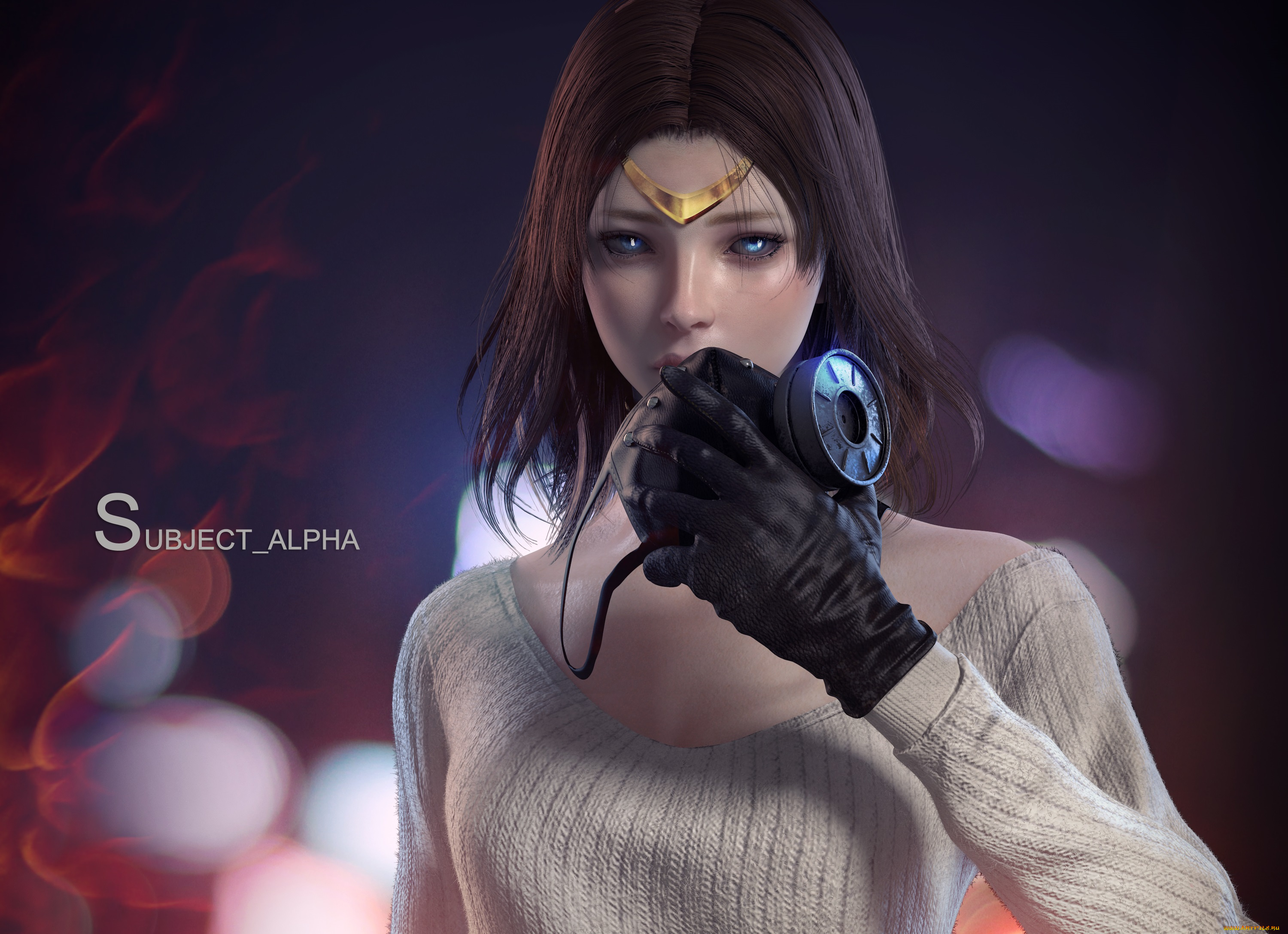 3д, графика, фантазия, , fantasy, девушка