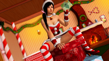 обоя 3д графика, праздники , holidays, фон, девушка, взгляд