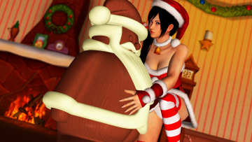 Картинка 3д+графика праздники+ holidays взгляд девушка фон