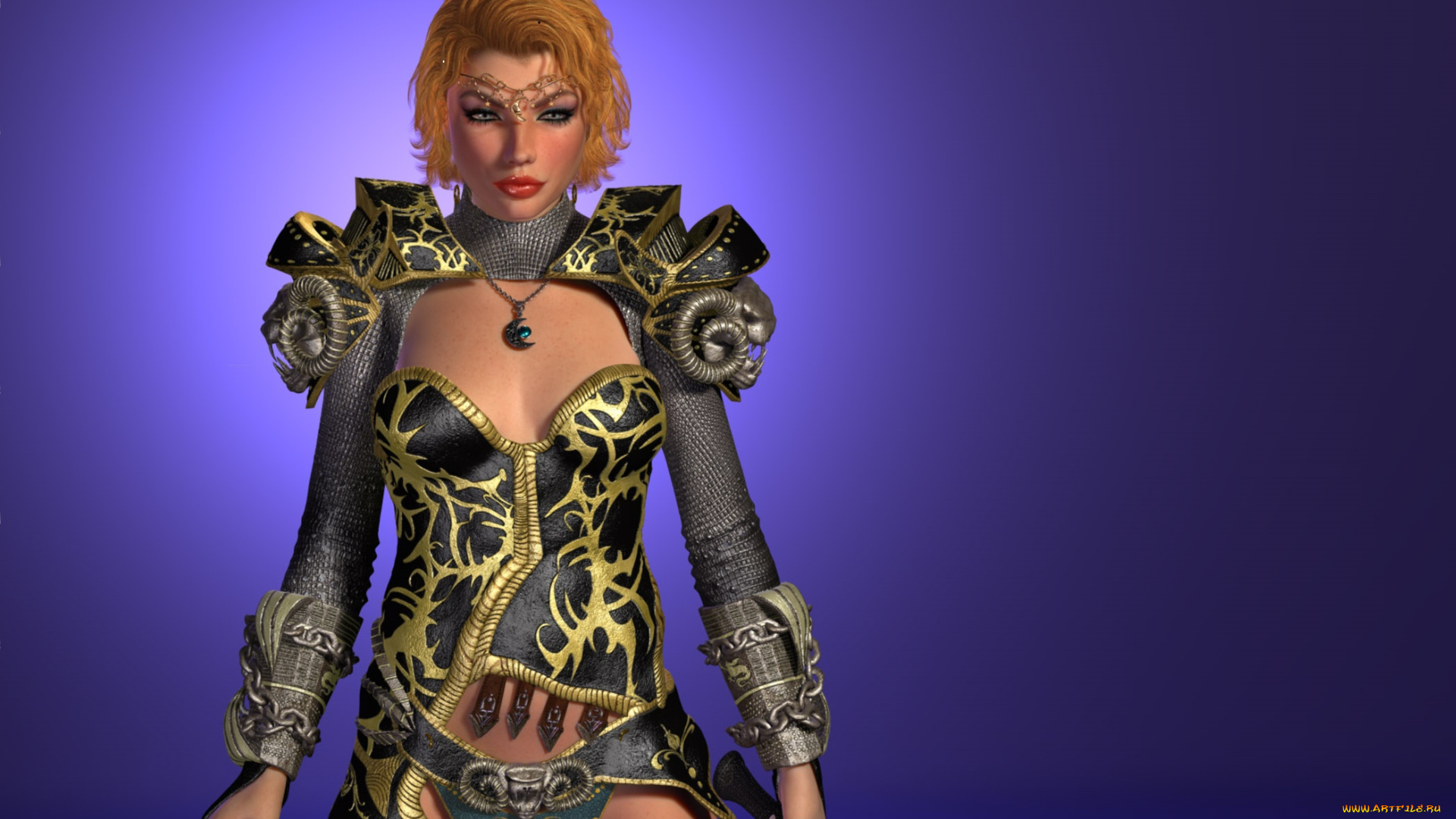 3д, графика, эльфы, , elves, фон, взгляд, эльфийка