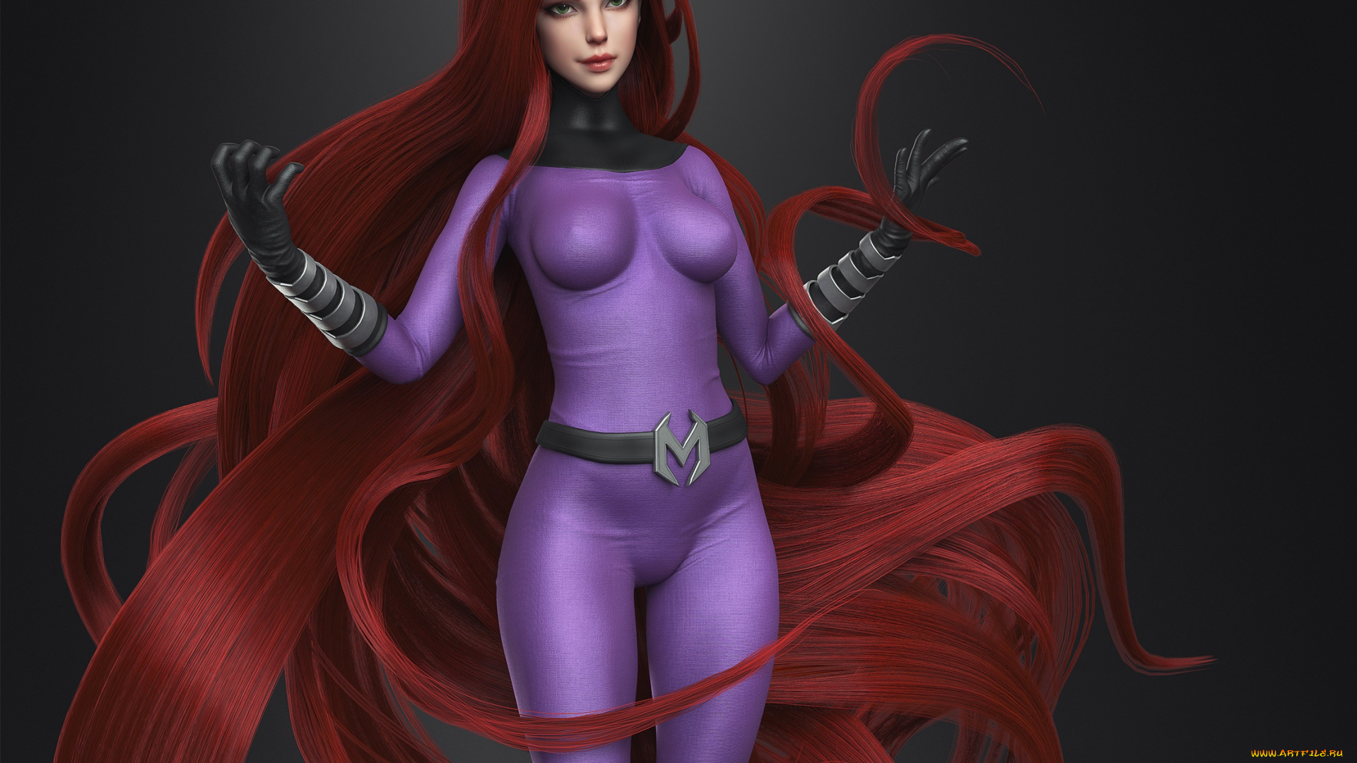 3д, графика, фантазия, , fantasy, девушка, взгляд, фон