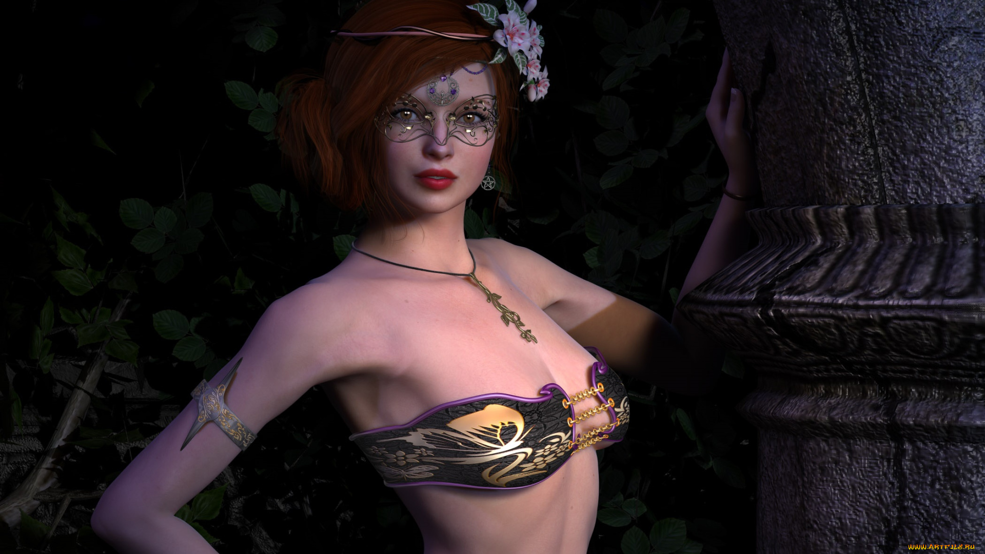 3д, графика, люди, , people, фон, девушка, взгляд