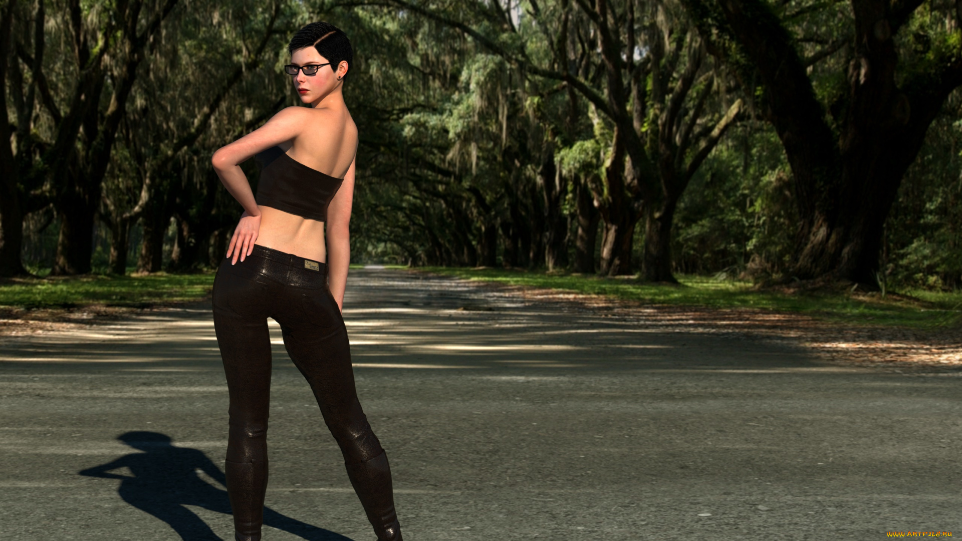 3д, графика, люди, , people, фон, взгляд, девушка