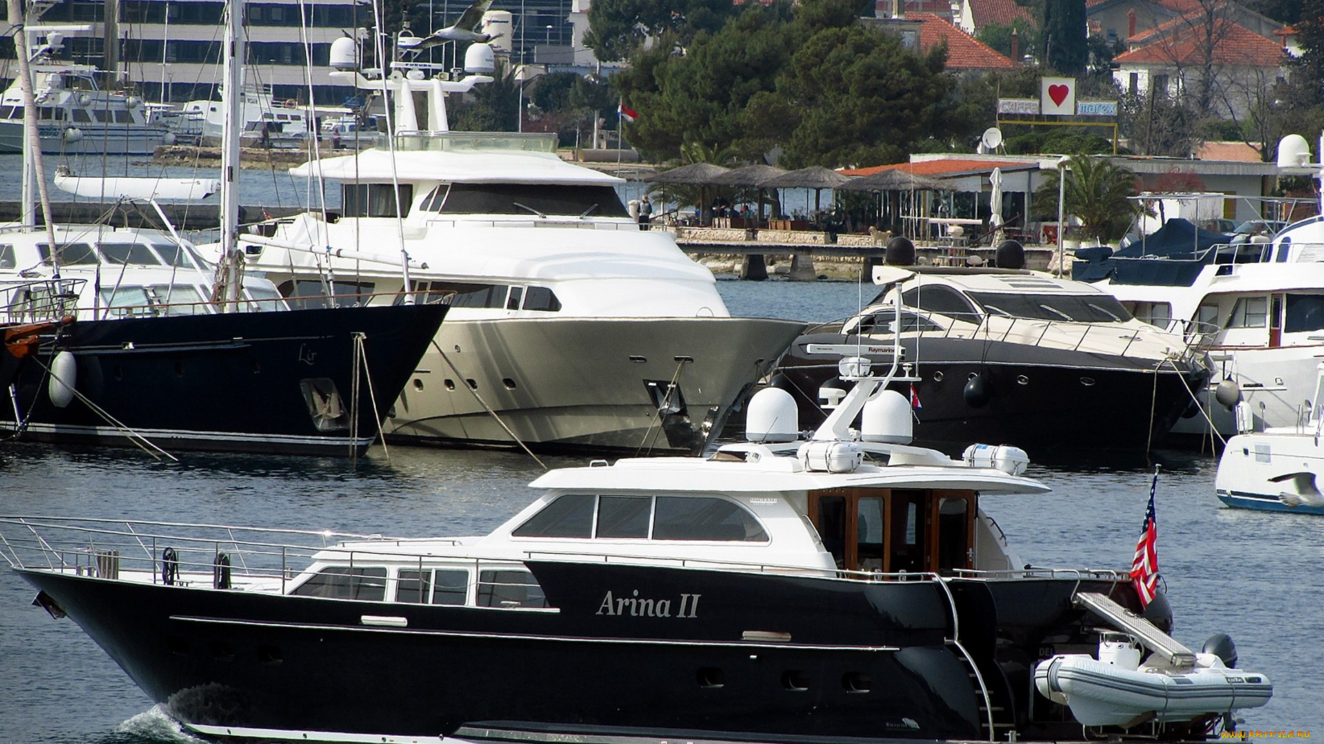 arina, ii, корабли, Яхты, яхта