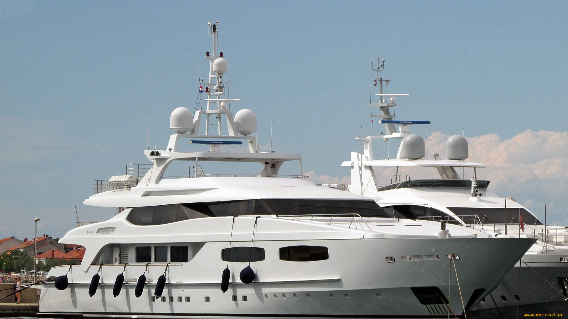 blanca, корабли, Яхты, яхта