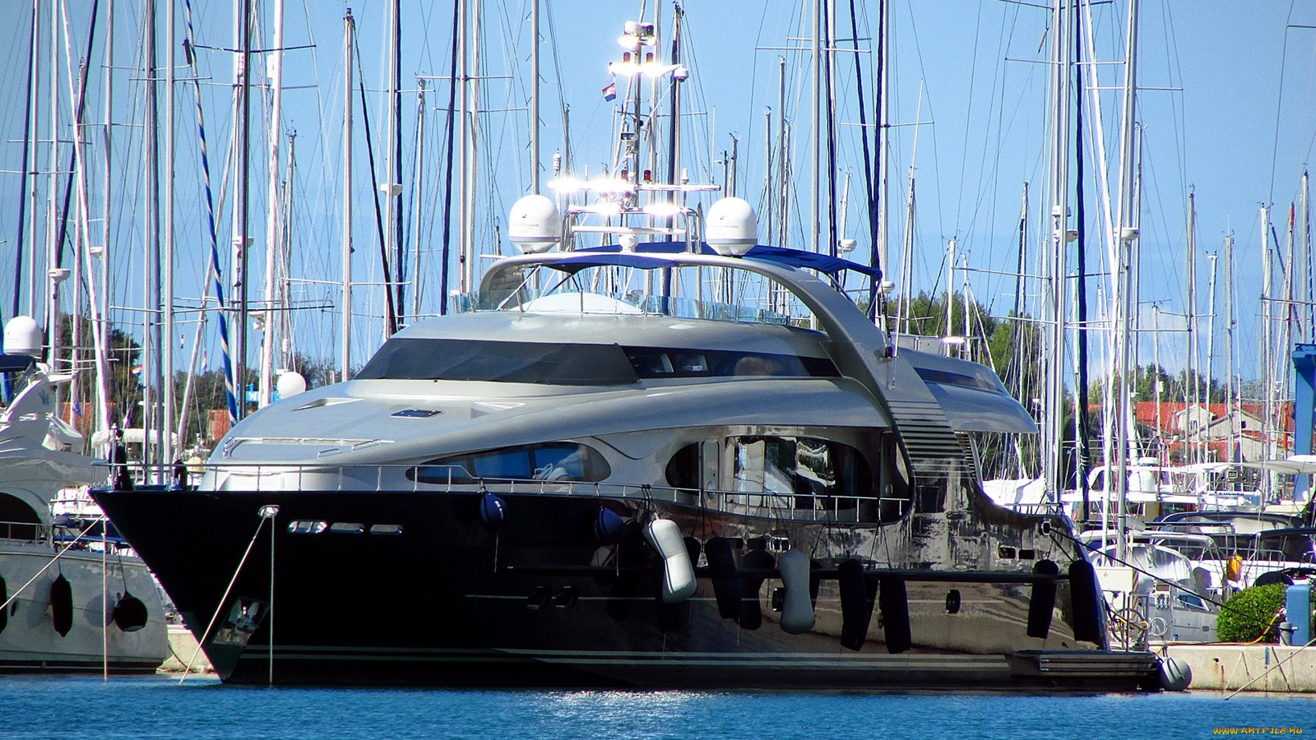 blue, mamba, корабли, Яхты, яхта